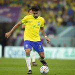 Lucas Paquetá em ação pela Seleção