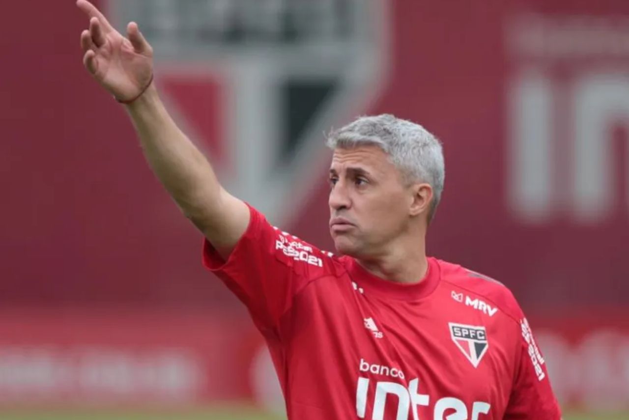 Hernán Crespo comandou o São Paulo em 2021