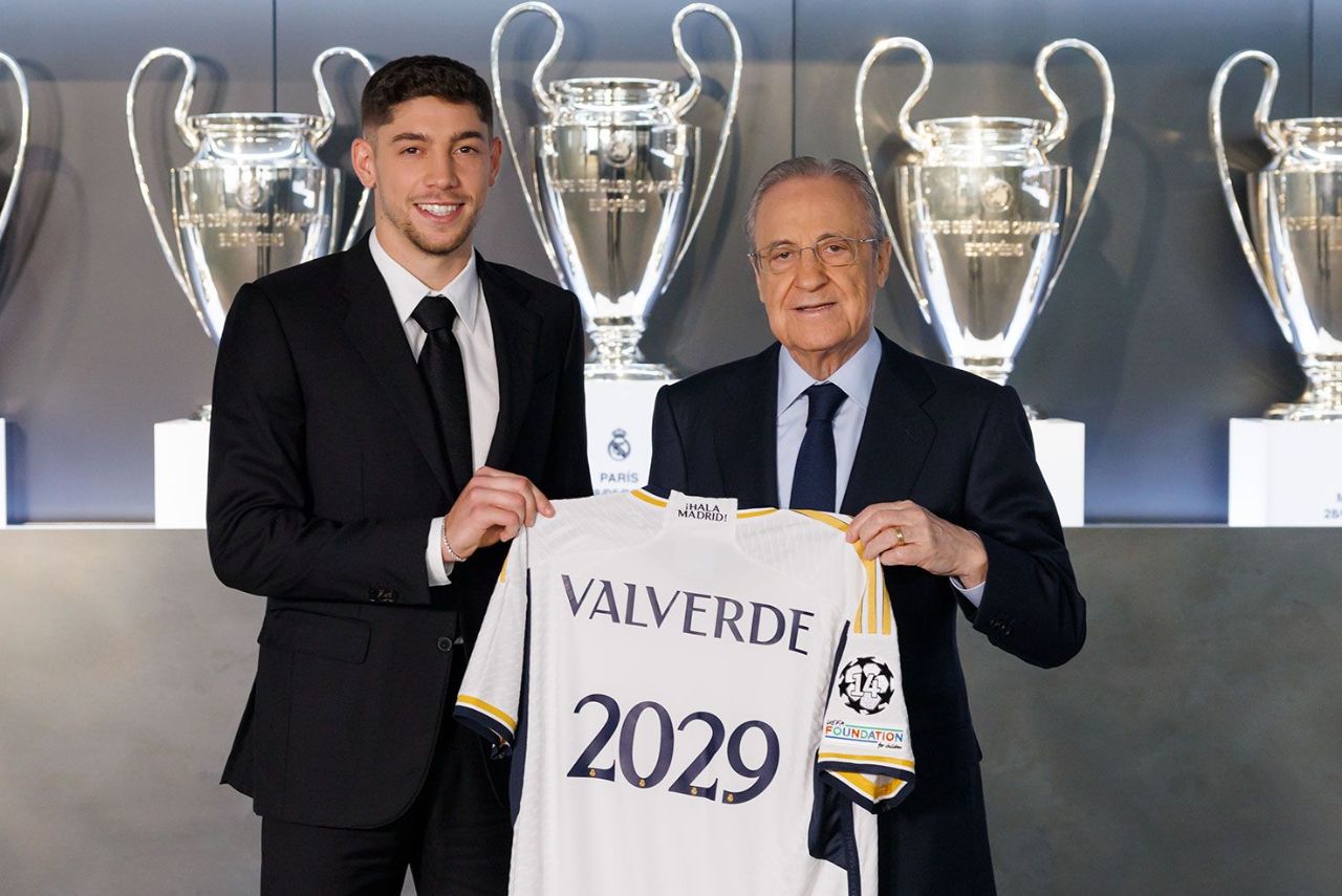Valverde chegou ao Real Madrid em 2016