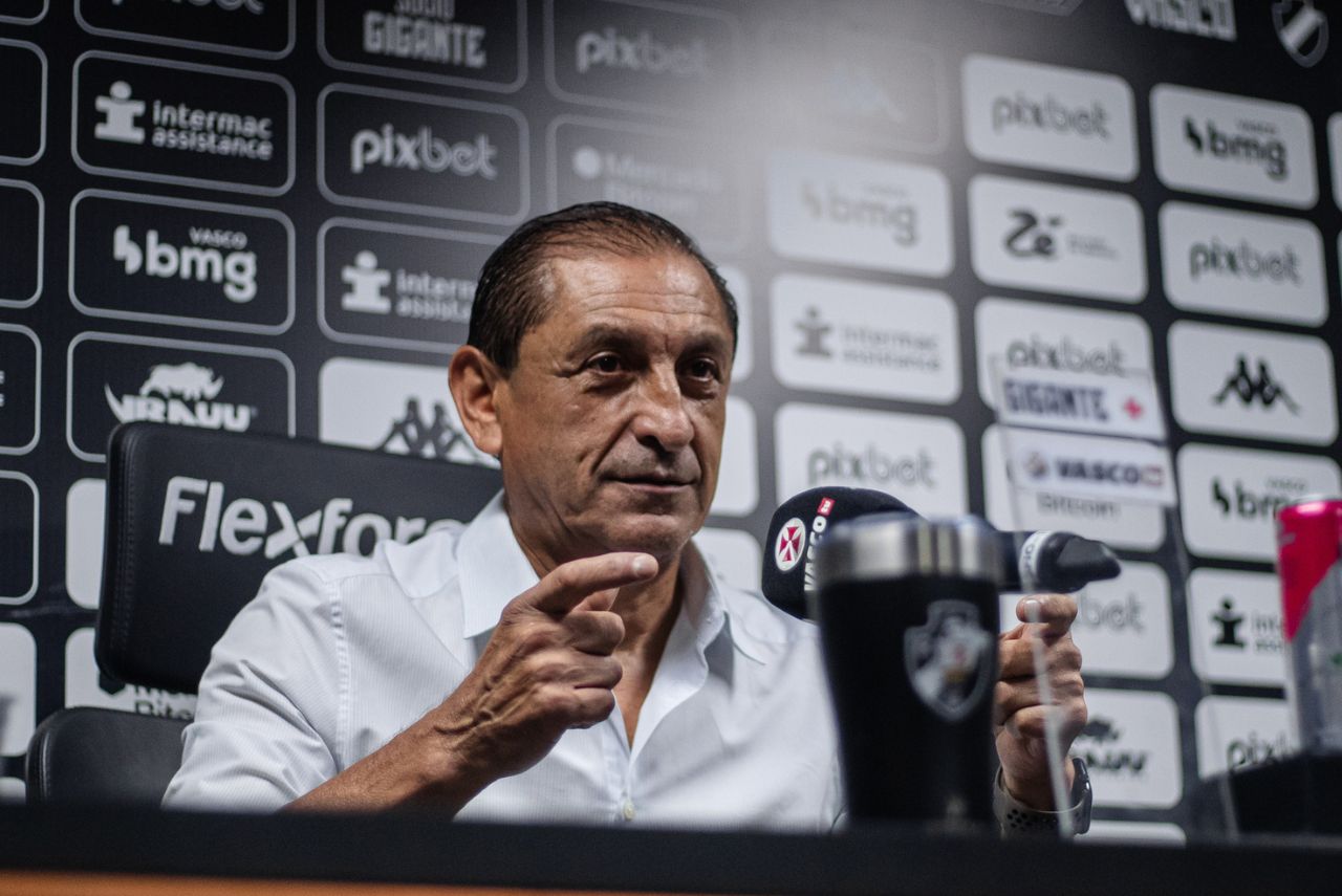 Treinador do Vasco após a partida