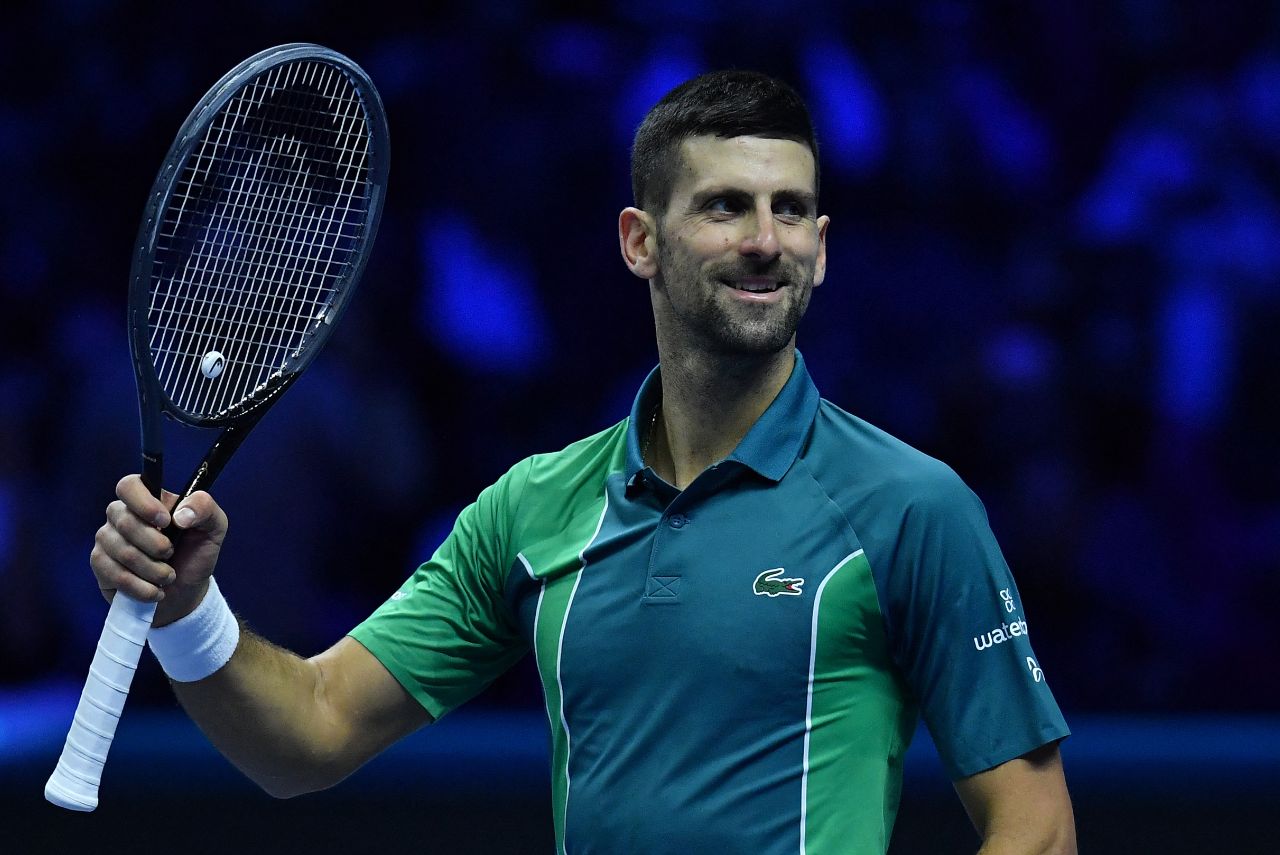 Djokovic vence Sinner e conquista ATP Finals pela 7ª vez Foto: Tiziana Fabi / AFP