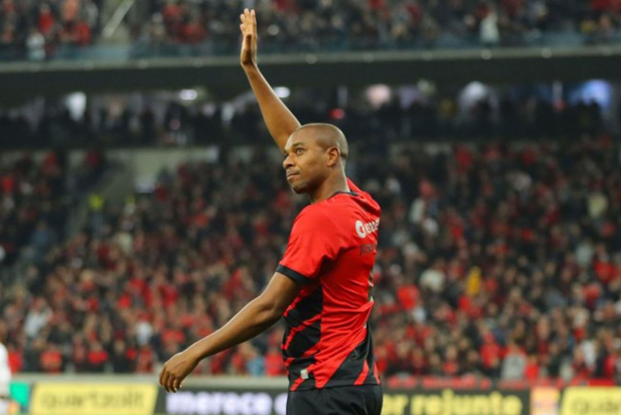 Fernandinho tem 48 jogos pelo Athletico-PR na temporada. Foto: José Tramontin/athletico.com.br