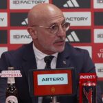 De la Fuente, treinador da Espanha, falou após lesão de Gavi