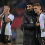 Jogadores da Alemanha após nova derrota