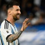 Messi em Argentina x Uruguai