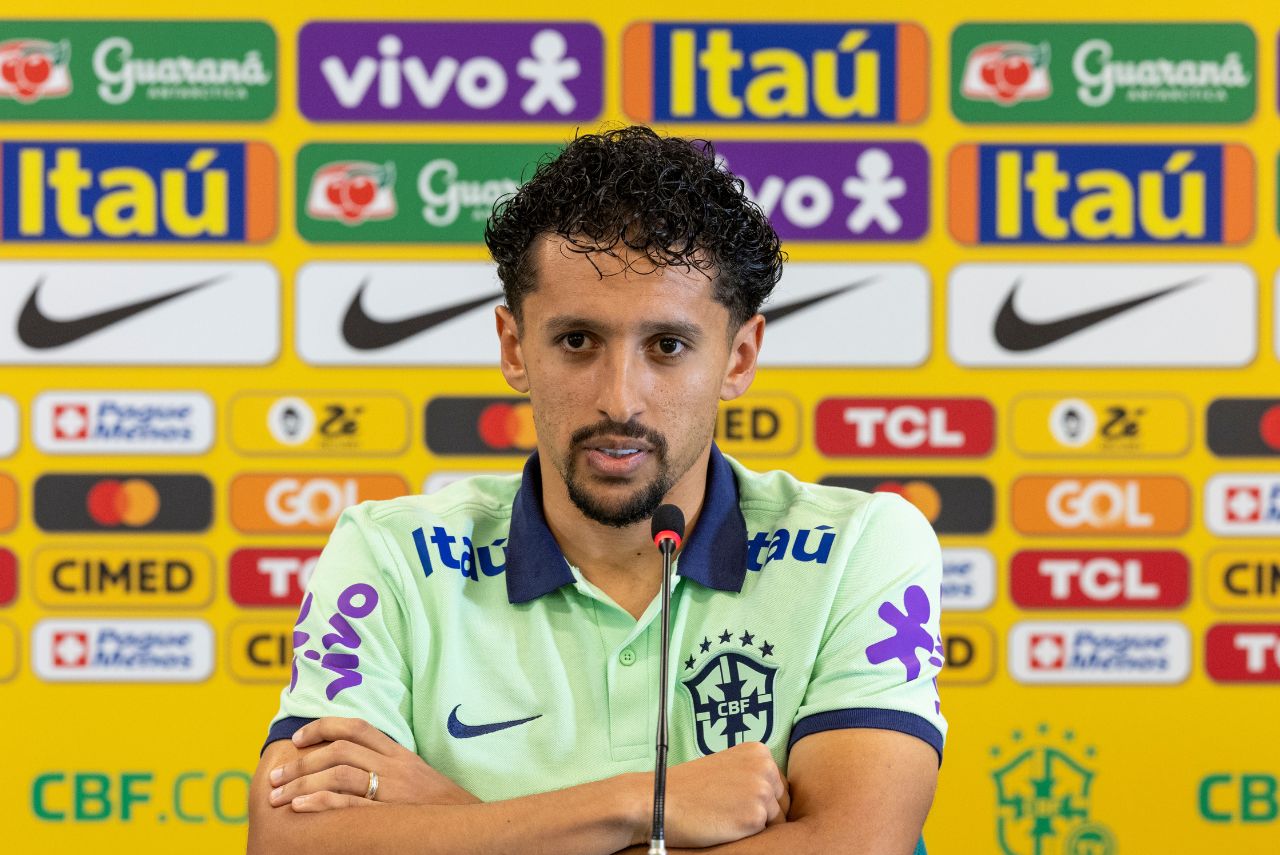 Marquinhos, capitão do Brasil