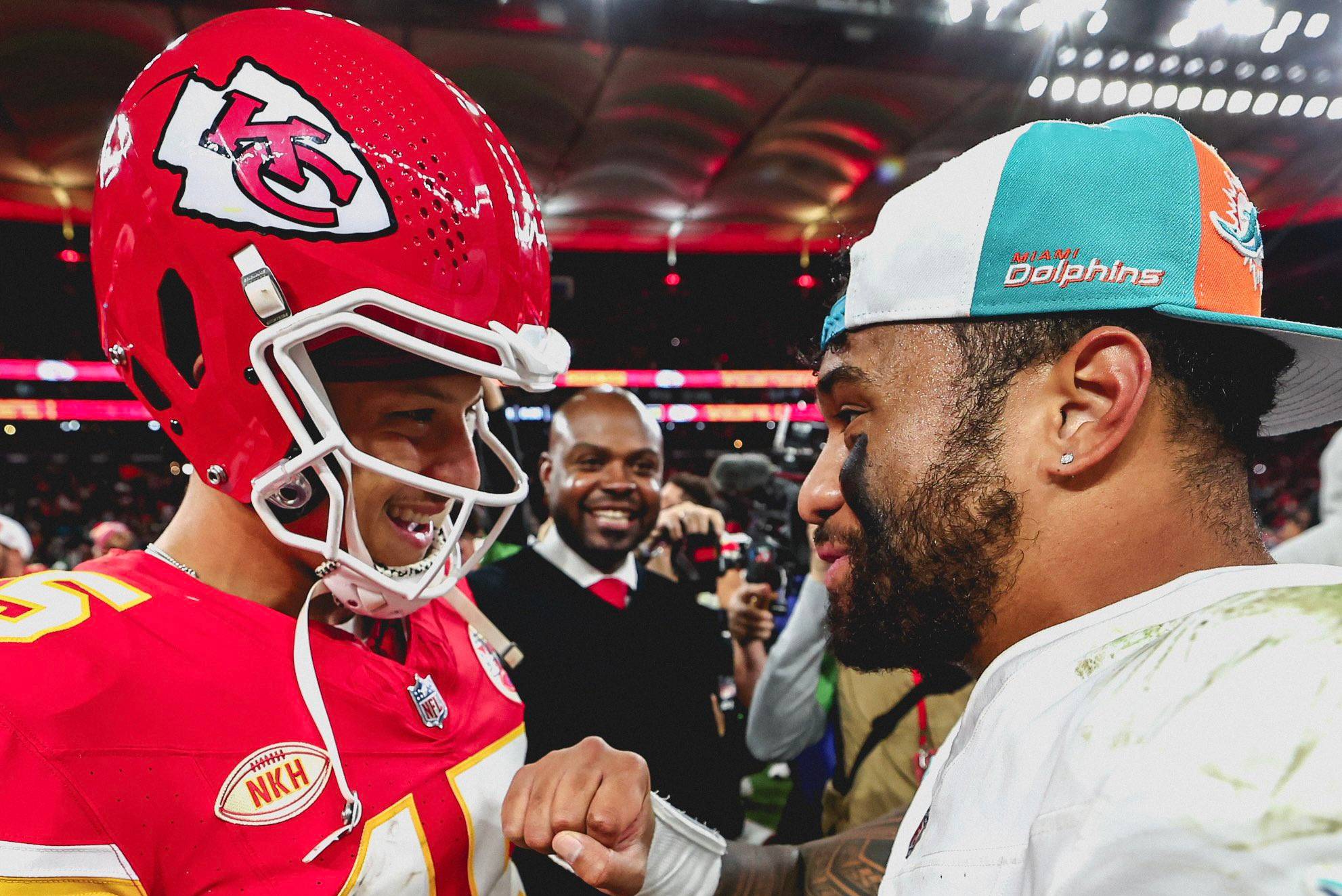 Chiefs e Dolphins fizeram um bom jogo