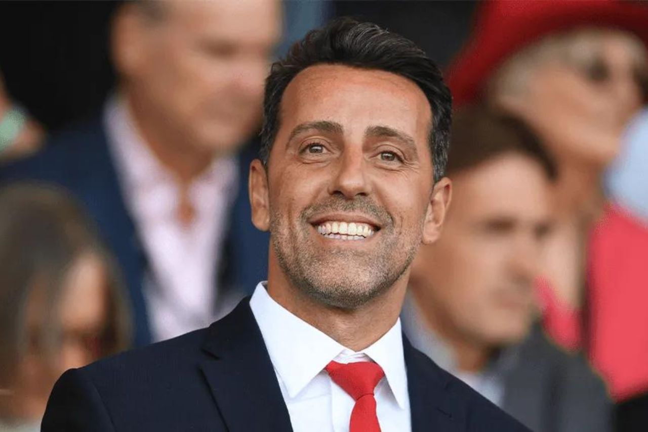Edu Gaspar foi eleito melhor dirigente do futebol europeu no Golden Boy 2023 (Foto: Arsenal FC/Divulgação)