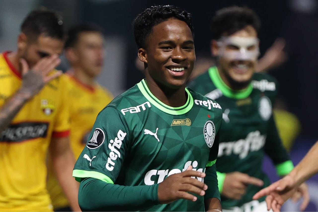 Endrick foi convocado por Fernando Diniz para a Seleção Brasileira (Foto: Cesar Greco/Palmeiras)