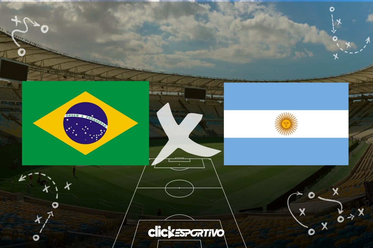 Brasil x Argentina - Eliminatórias para a Copa 2026