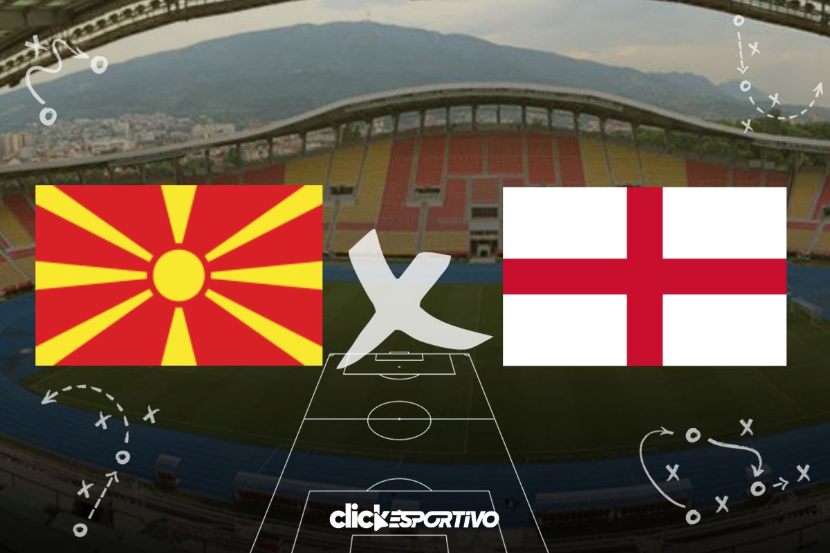 Macedônia do Norte x Inglaterra - Eliminatórias da Euro 2024
