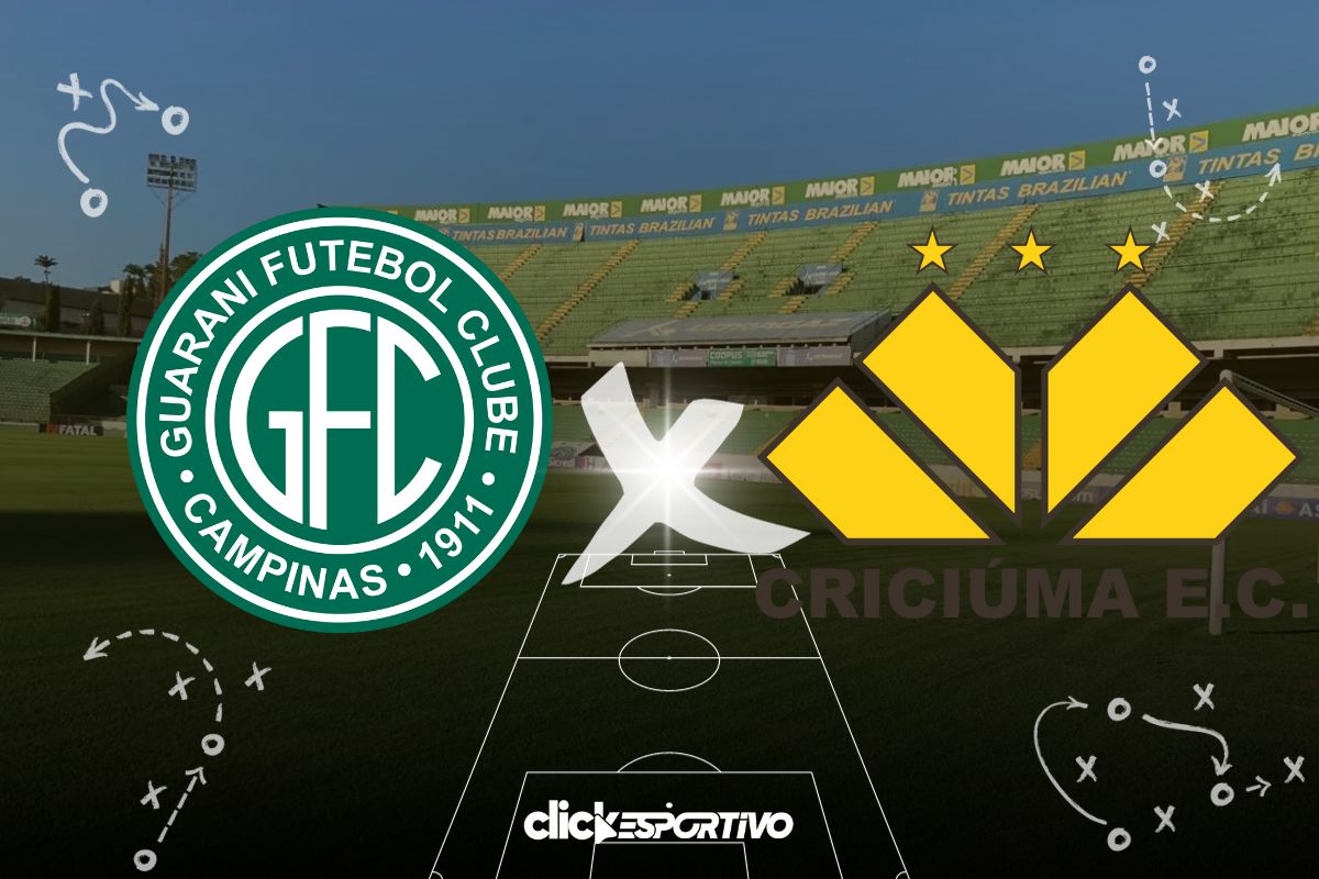 Guarani x Criciúma - Série B 2023