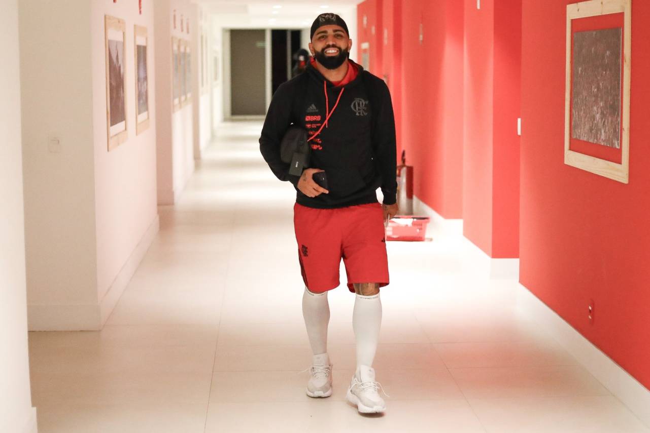 Gabigol está fora do jogo