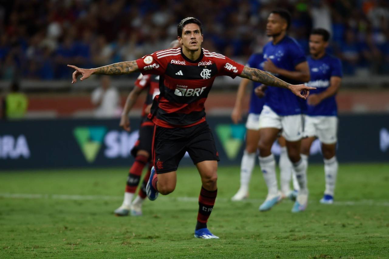 Pedro chegou a 100 gols com Flamengo