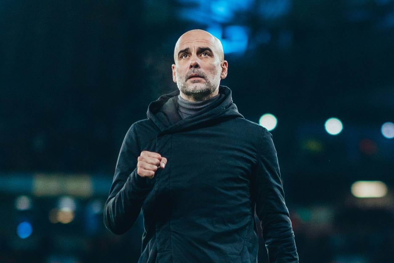 Pep Guaridola, técnico do Manchester City