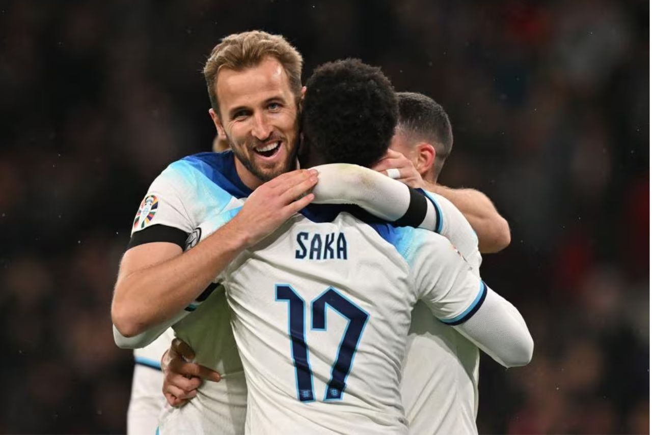 Harry Kane marcou o seu na vitória da Inglaterra sobre Malta (Foto: UEFA/Divulgação)