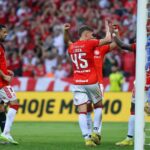 Internacional venceu o Bragantino com gol de pênalti de Enner Valencia (Foto: Ricardo Duarte/SCI)