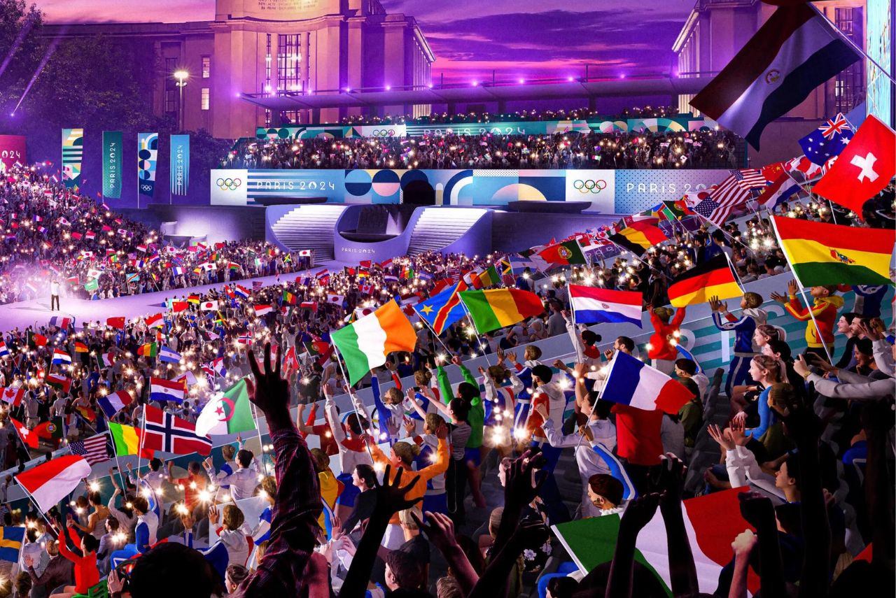 Paris vai receber os Jogos Olímpicos de 26 de julho a 11 de agosto de 2024 (Foto: Paris 2024/Divulgação)