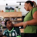 Pais de Endrick se emocionaram com convocação para a Seleção Brasileira (Foto: OneFootball/Reprodução)