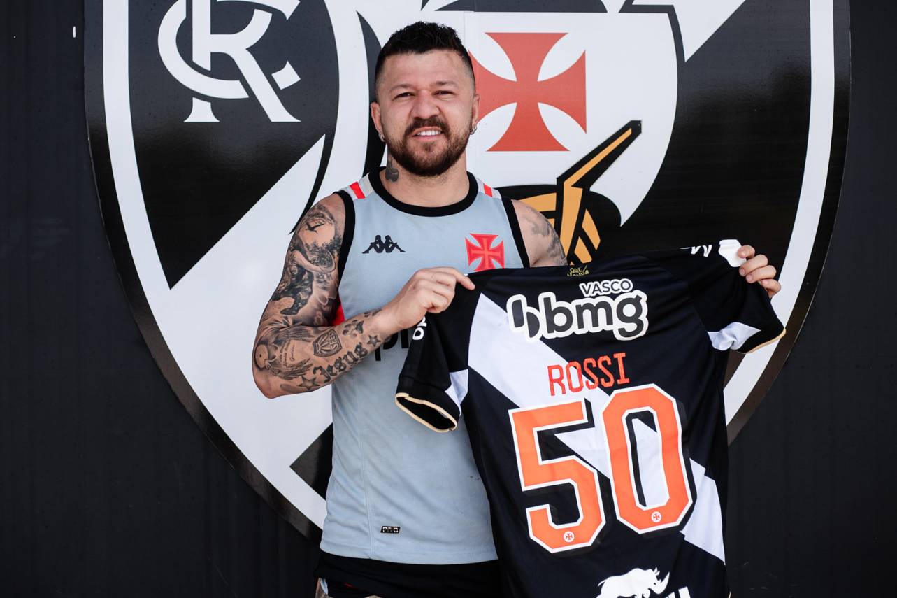 Rossi atingiu 50 jogos pelo Vasco