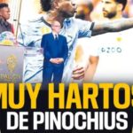 Capa do jornal Superdeporte chama Vini Jr de 'Pinóquio' (Foto: Reprodução)