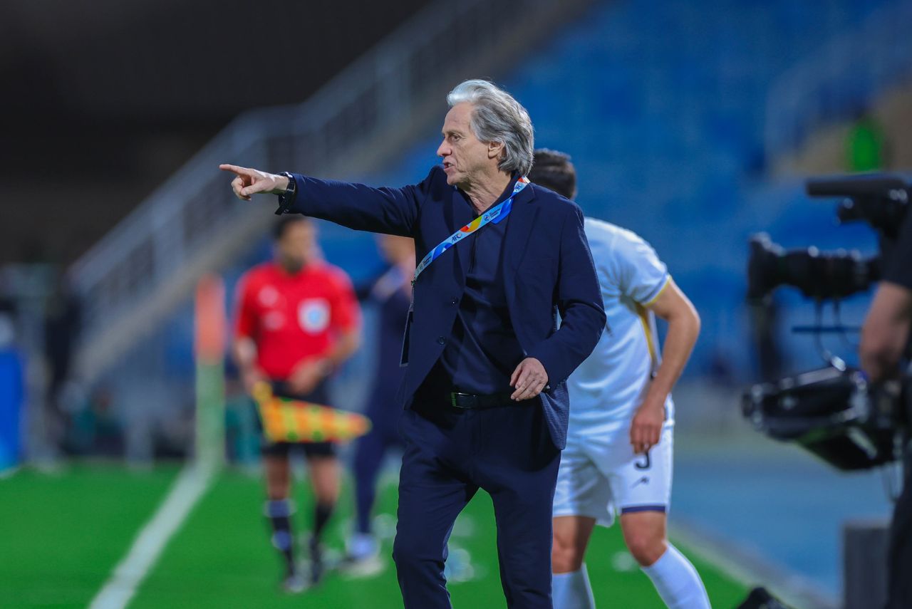 Jorge Jesus comandando o Al-Hilal