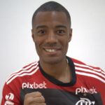 De La Cruz com a camisa do Flamengo