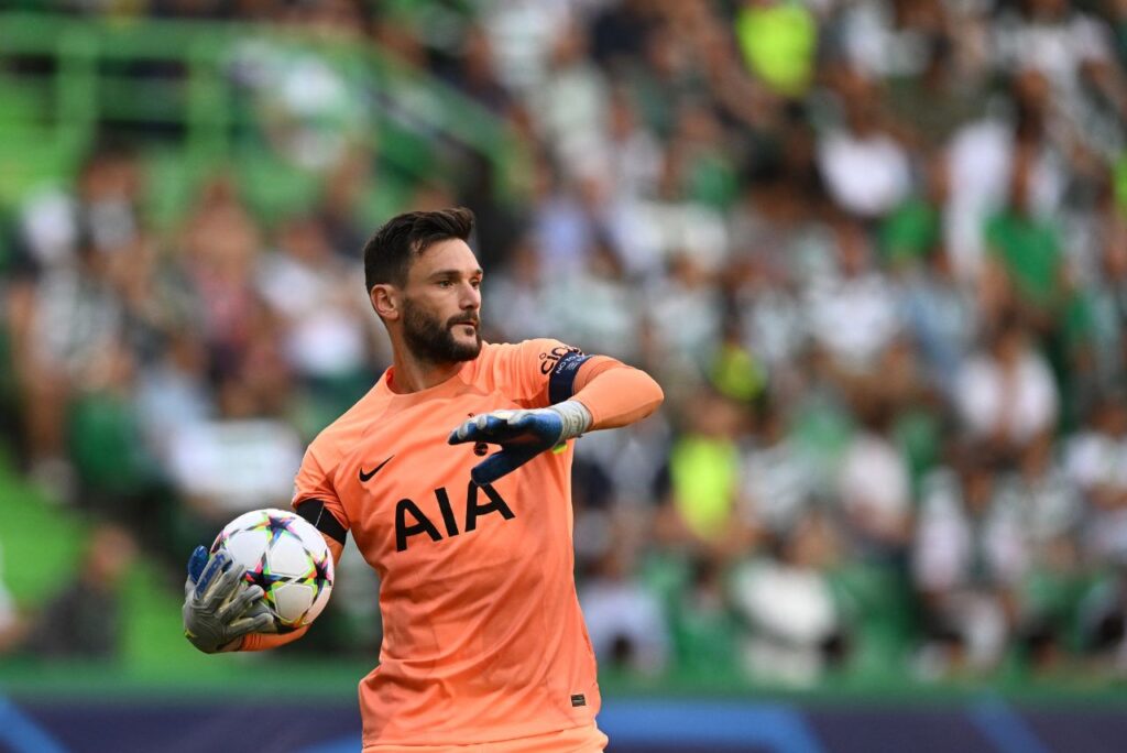 Lloris em campo pelo Tottenham
