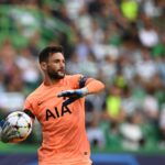 Lloris em campo pelo Tottenham