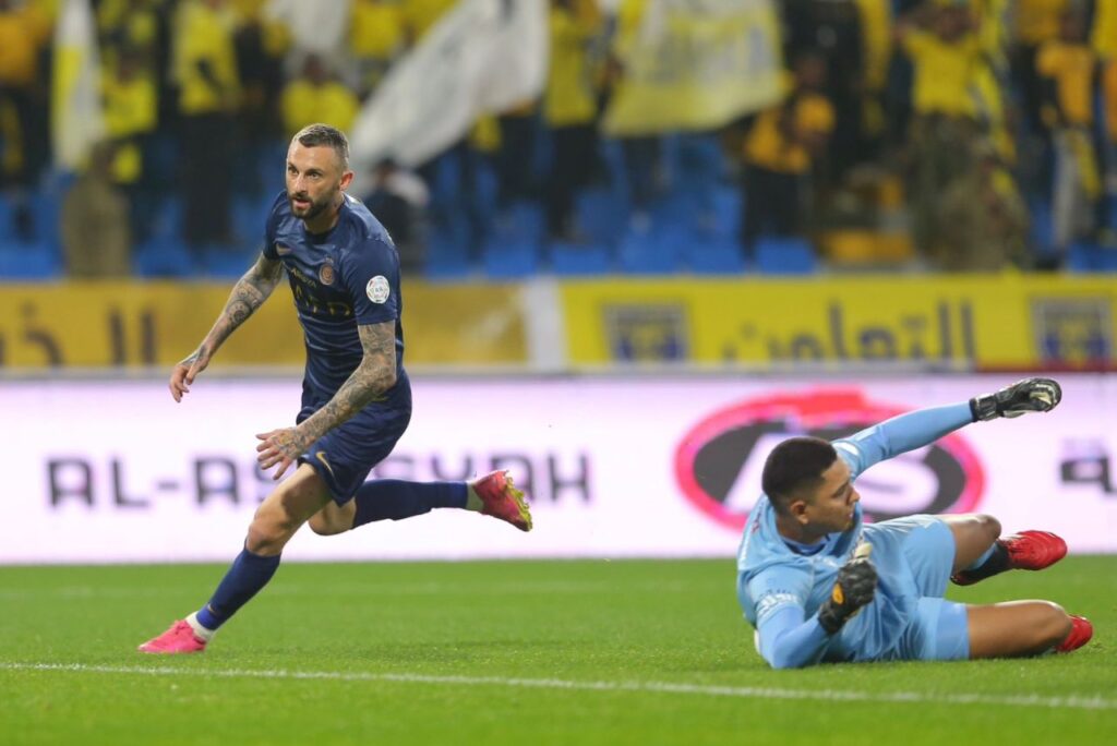 Brozovic fez o primeiro gol do Al-Nassr