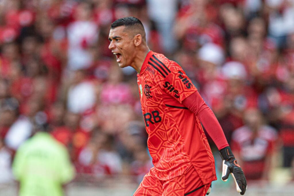 Goleiro Santos pelo Flamengo