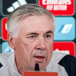 Carlo Ancelotti deve ter uma reunião com Florentino Pérez na próxima semana. Foto: Reprodução/Facebook