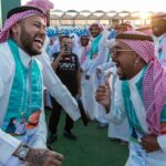 Neymar e Malcom chegaram em 2023 à Liga Saudita (Foto: Al-Hilal/Divulgação)