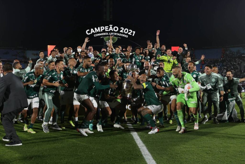 O Palmeiras é o novo líder do ranking da Conmebol. Foto: Cesar Greco/Palmeiras