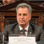 Rodolfo Landim, atual presidente do Flamengo na gestão 2022-24 (Foto: Alexandre Vidal/CRF)