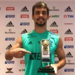 Rodrigo Caio encerra contrato com o Flamengo no final de dezembro (Foto: X/Reprodução)