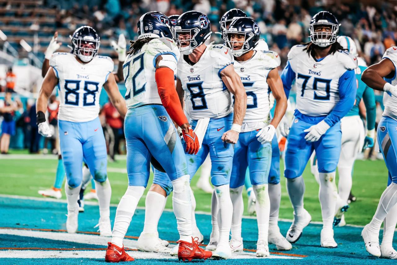 Titans viraram o jogo nos últimos minutos