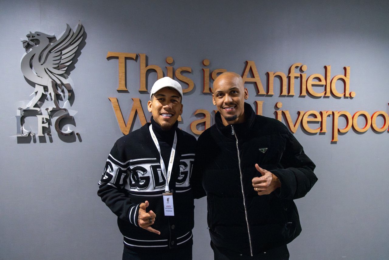 Firmino e Fabinho marcaram época no Liverpool