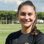Letícia com a camisa do Corinthians