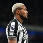 Joelinton tem 23 jogos pelo Newcastle na temporada
