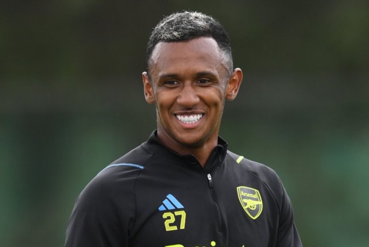 Marquinhos em treino do Arsenal