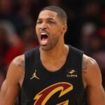 Tristan Thompson em ação pelo Cavaliers