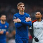 Palmer comemora gol pelo Chelsea