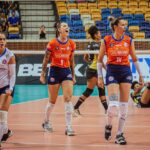 Lance do jogo Recife Vôlei x Renasce Sorocaba na Superliga B Feminina 2024