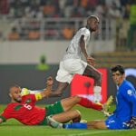 Magkopa marcou o gol da vitória da África do Sul. Foto: Reprodução/X