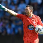 Novo reforço do Grêmio, Agustín Marchesin atua pela Celta de Vigo desde 2022 (Foto: Miguel Riopa/AFP)