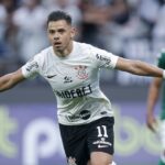 Ángel Romero fez o gol da vitória do Corinthians sobre o Guarani (Foto: Rodrigo Coca/SCCP)