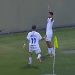 O Aster, estreante na Copinha, bateu o atual campeão Palmeiras. Foto: Reprodução/Youtube/Cazé TV