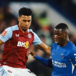 Apesar das chances, Chelsea e Aston Villa não saíram do 0x0. Foto: Reprodução/X