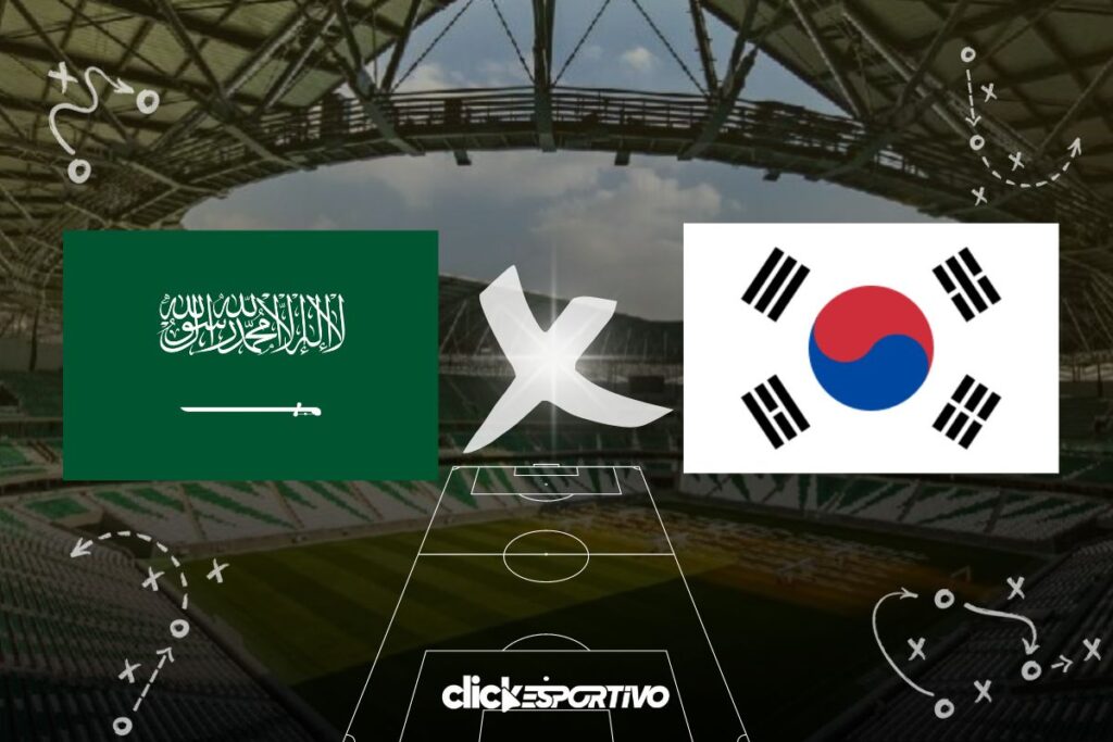Arábia Saudita x Coreia do Sul